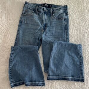 Hollister High-Rise Vintage Flare Jeans - Light Blue